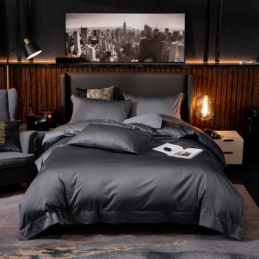 Charcoal Grey - Grey Bedding Set For Sale